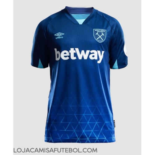 Camisa de Futebol West Ham United Equipamento Alternativo 2023-24 Manga Curta